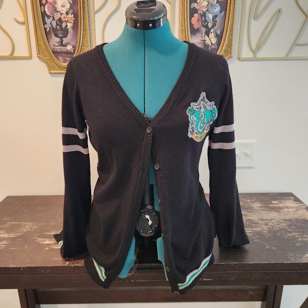 Slytherin Harry Potter Button Up Cardigan
